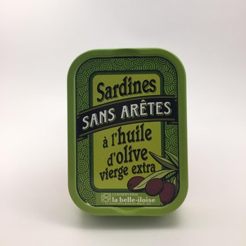 Sardines sans arêtes à l'huile d'olive vierge extra
