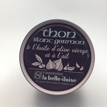 Thon blanc germon à l'huile d'olive vierge et à l'ail