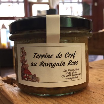 Terrine de Cerf au Savagnin Rose